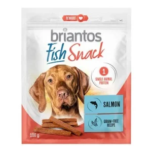 Briantos Fish Snacks, atum e salmão, para cães