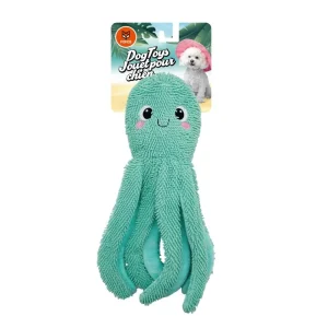 Brinquedo Cão Sealife Polvo Verde Fofos