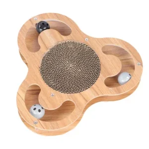 Brinquedo com arranhador de cartão Fidgistar para gato – Duvo Plus