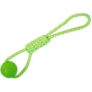 Brinquedo Corda em TPR Blasting Ball Green Croci
