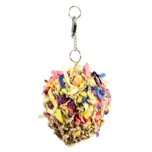 Brinquedo em pinhata desfiada para aves – Duvo Plus – Medidas: 10 x 13 x 27 cm
