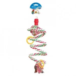 Brinquedo espiral colorido para aves – Duvo Plus