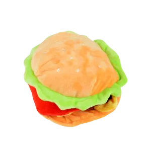 Brinquedo Hamburguer Têxtil Esconderijo