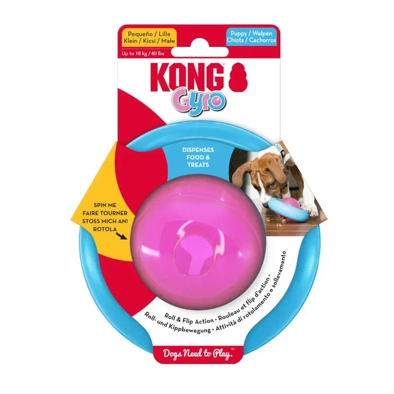 Brinquedo Interativo para Cachorros – kong Gyro