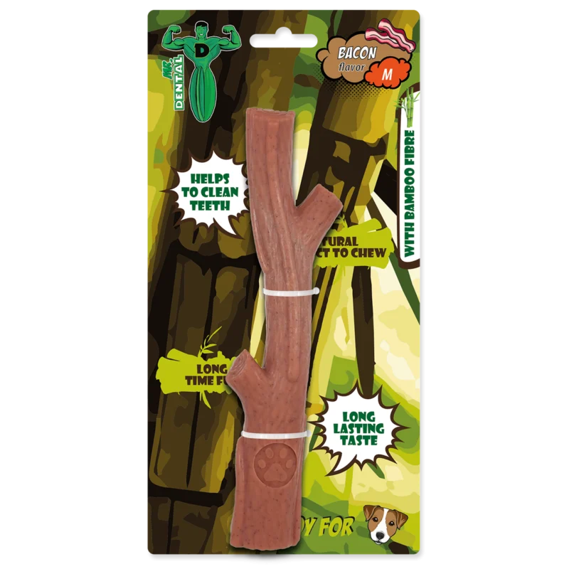 Brinquedo Nylon “Stick” sabor Bacon – Mr. Dental