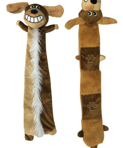 Brinquedo para cães Eurosiam Brinquedo Large Funny Dog Plush with Squeaker & Crinkle – 1 Unidade