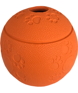 Brinquedo para cães Eurosiam Brinquedo Rubber Dog Snack Ball