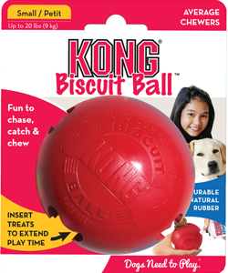 Brinquedo para cães Kong Biscuit Ball Classic