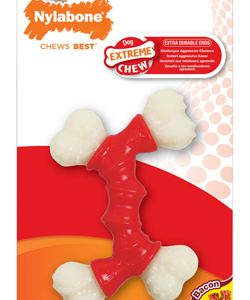Brinquedo para cães Nylabone Dog Extreme Chew Double Bone