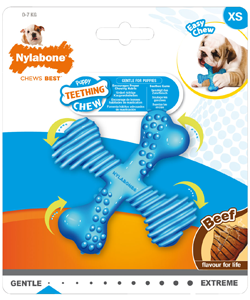 Brinquedo para cães Nylabone Puppy Teething Chew Bone X-Small