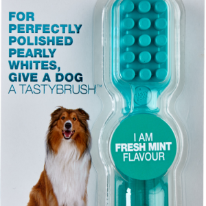 Brinquedo para cães TastyBrush Freshmint