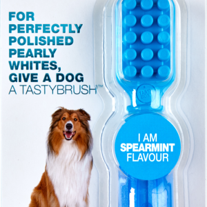 Brinquedo para cães TastyBrush Spearmint