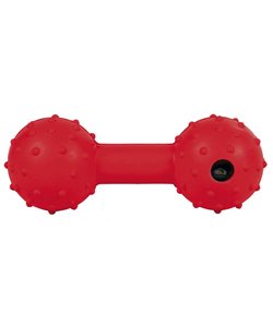 Brinquedo para cães Trixie Apport em Borracha com Guízo – Cores Sortidas