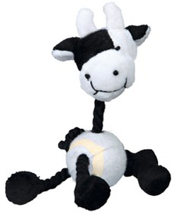 Brinquedo para cães Trixie Boneco Corda em Bola de Tenis – Personagens sortidas
