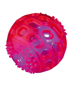 Brinquedo para cães Trixie Flashing Ball em Borracha Termoplástica – 1 Unidade