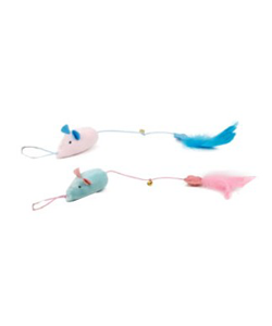 Brinquedo para gatos Eurosiam Brinquedo Long Cat com Catnip e Guizo – 1 unidade