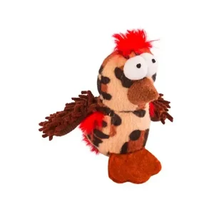 Brinquedo para gatos Kerbl Crazy Chicken Peluche para gatos – 8 cm