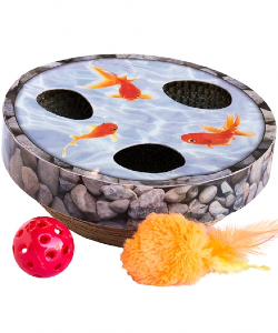 Brinquedo para gatos Petstage-outward Hide & Seek Wobble Pond