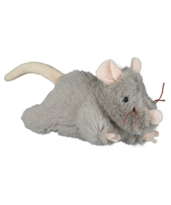 Brinquedo para gatos Trixie Ratinho em Peluche com Som – 15 cm
