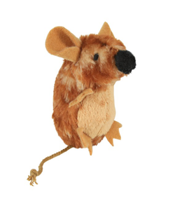 Brinquedo para gatos Trixie Rato em Peluche – 8 cm