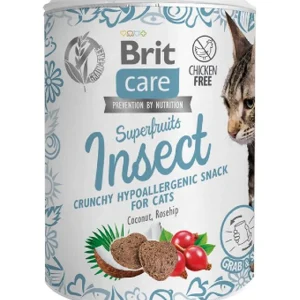 Brit Care Cat Snack Superfruits Insect 100 g