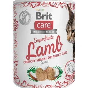 Brit Care Cat Snack Superfruits Lamb 100 g