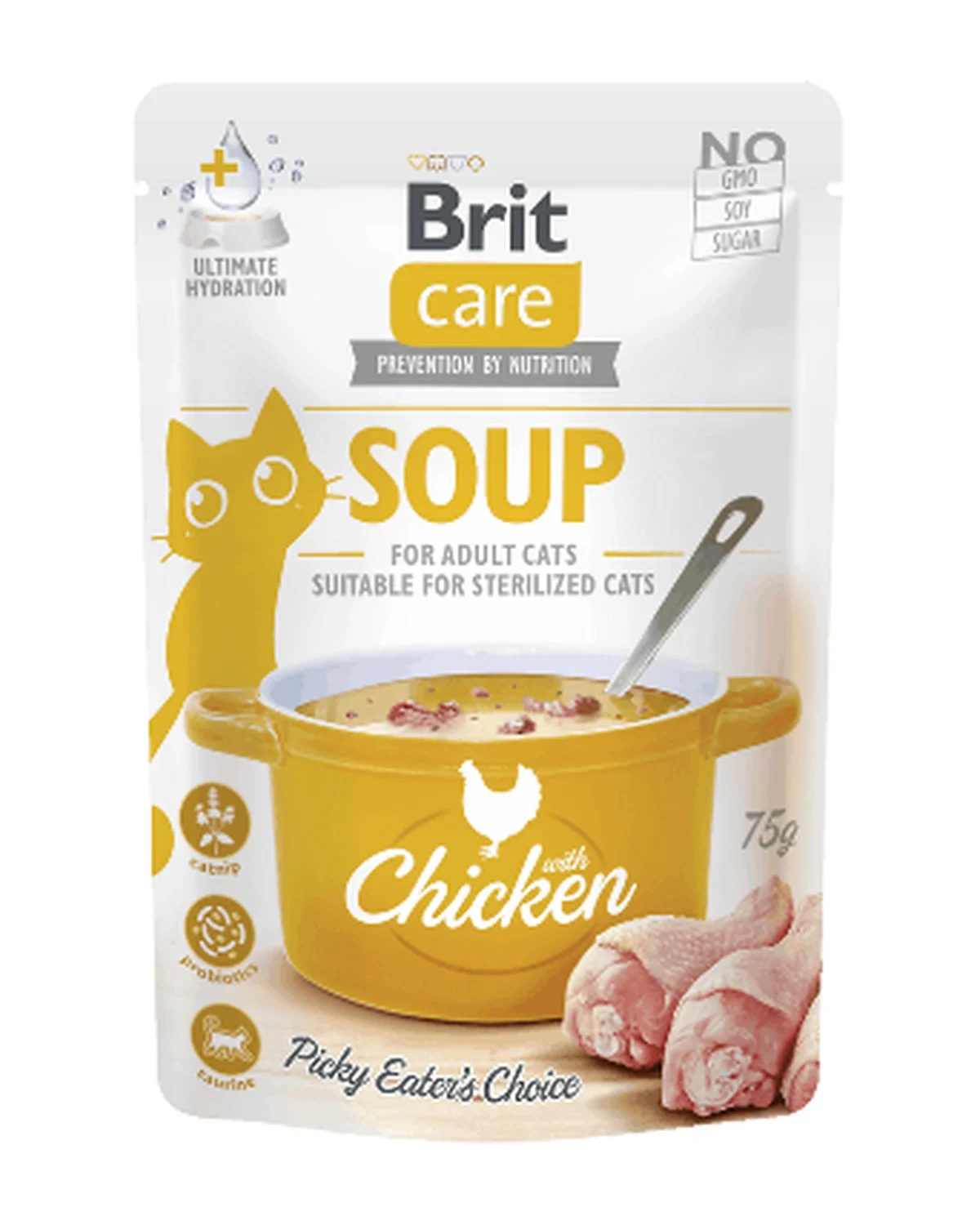 Brit Care Cat Soup with Chicken 75 g - Image 2
