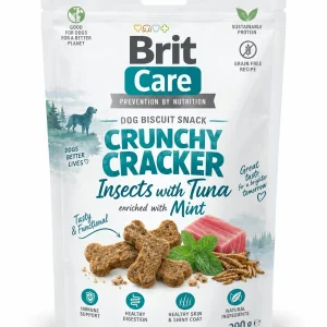 Brit Care Crunchy Cracker Insects with Tuna Enriched with Mint 200 g