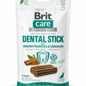 Brit Care Dental Stick with Immuno Probiotics & Cinnamon 7 Sticks