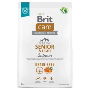 Brit Care Dog Grain-free Senior & Light com salmão e batata