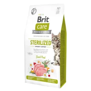 Brit Care Grain-Free Sterilised – Ração seca para gatos adultos