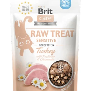 Brit Care Raw Treat Cat Sensitive Turkey 40 g