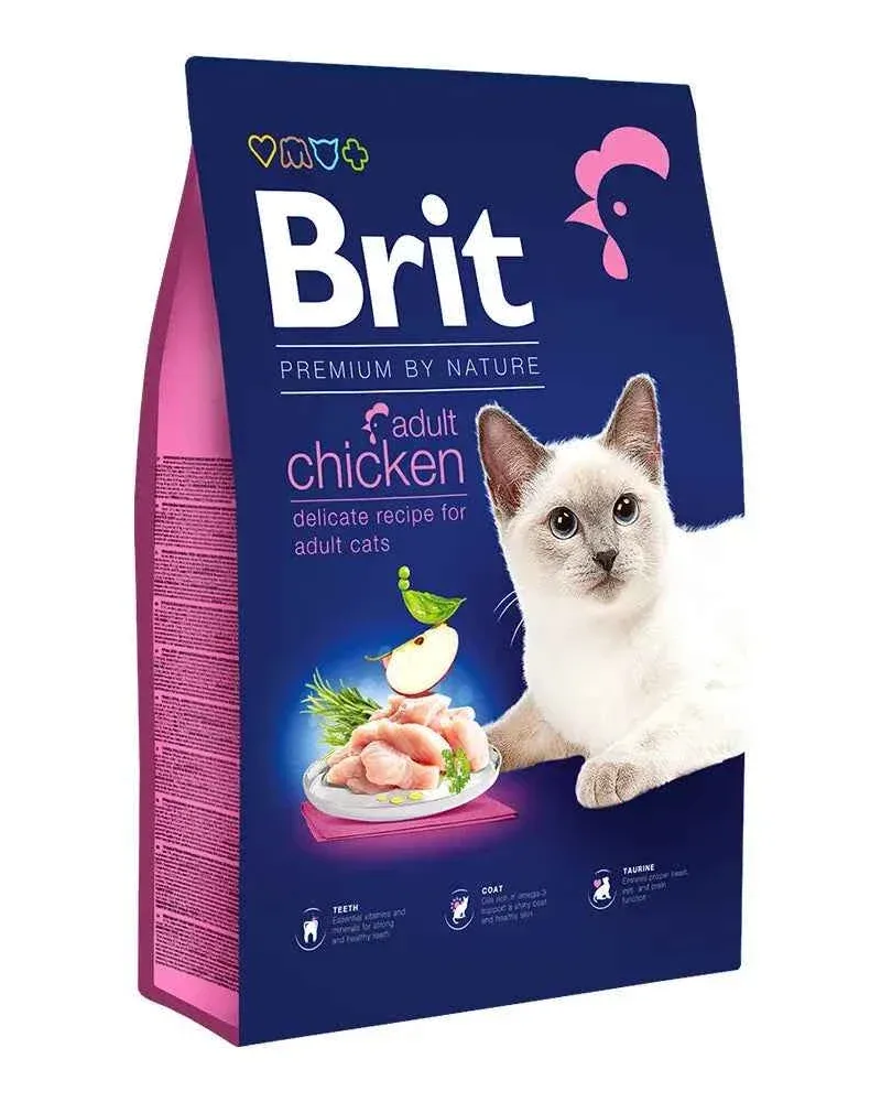 Brit Premium Frango para Gatos Adultos