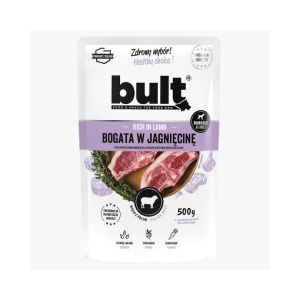 BULT Saqueta Húmida para Cão Rico em Borrego 500g