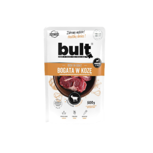 BULT Saqueta Húmida para Cão Rico em Cabra 500g
