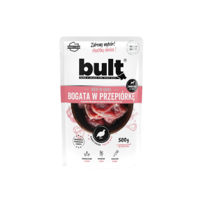 BULT Saqueta Húmida para Cão Rico em Codorniz 500g