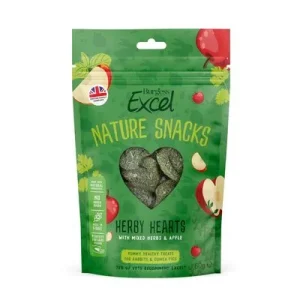 Burgess Excel Nature Snacks Corações de Ervas