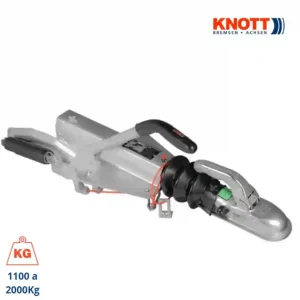 Cab. Engate em V com Travão de 1100-2000kg KNOTT