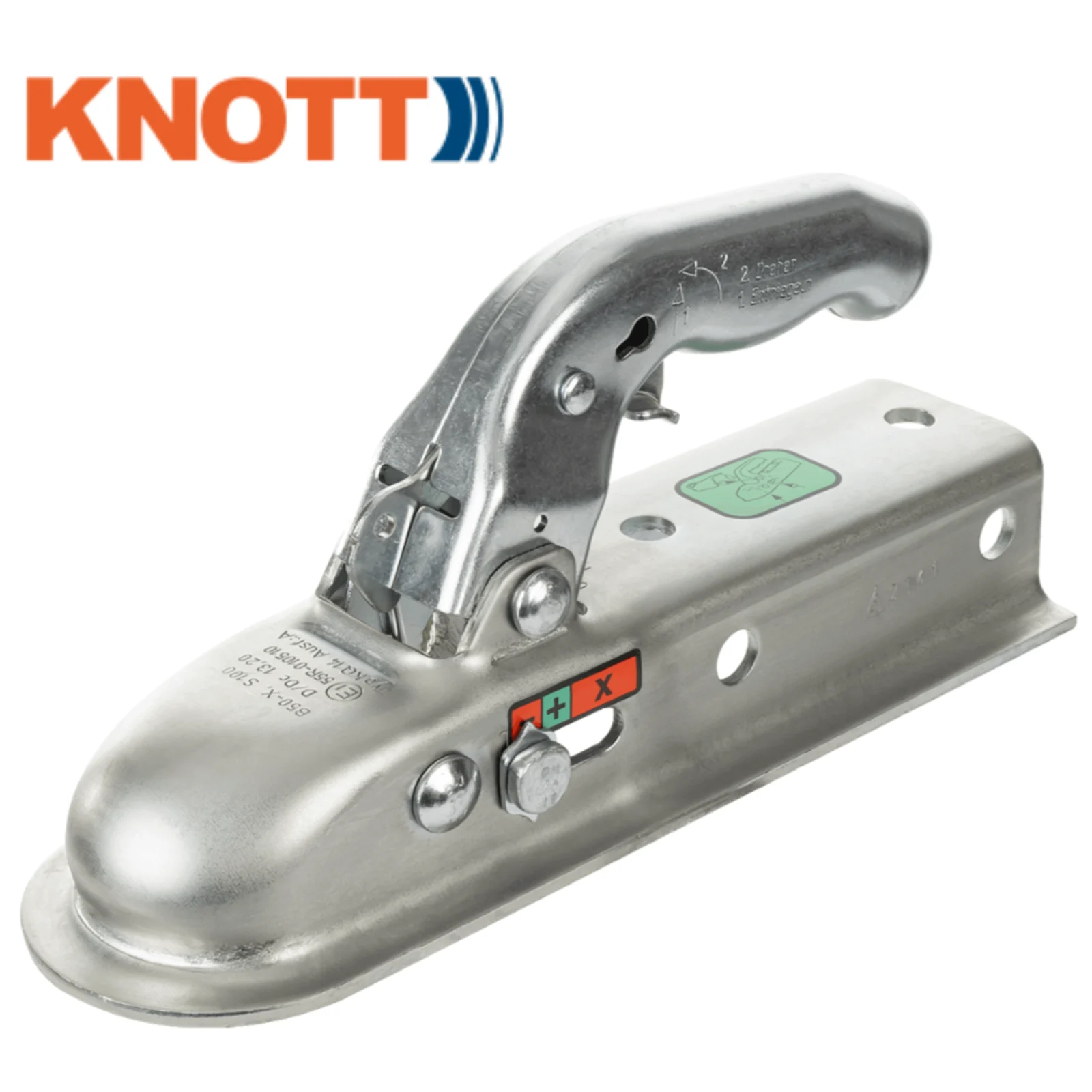 Cabeçote de Engate Quadrado 70MM KNOTT 1400kg - Image 2