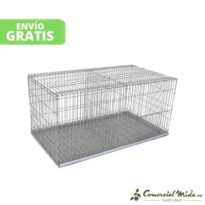 Cage for Pet Exhibition com 2 departamentos