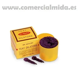 Caixa de 40 dilatadores de ordenha (TEAT DILATORS 40 unidades)