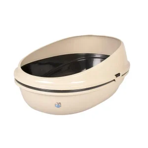 Caixa de Areia Luxo com Aro Elevado para Gatos – Duvo Plus
