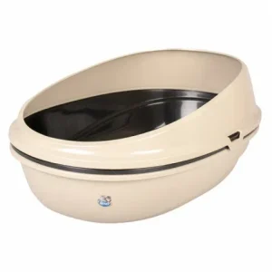 Caixa de areia para gatos – Duvo Plus – Cor do Produto: Bege