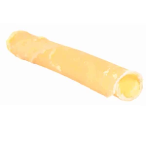 CAIXA EXPOS. COM 100 ROLOS DE COURO CRU RECHEADO – QUEIJO