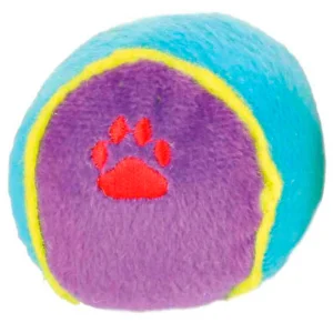CAIXA EXPOSITORA COM 24 BOLAS DE TÉNIS EM PELUCHE
