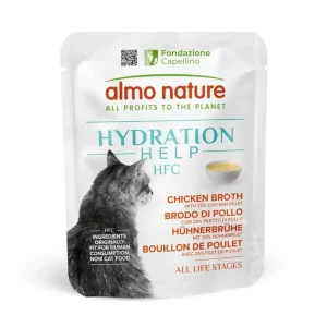 Caldo Natural de Frango HFC p/ Hidratação do Teu Gato