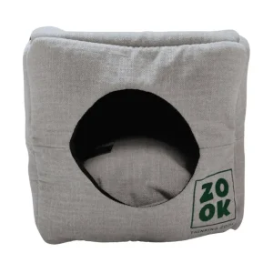 Cama 2 em 1 para Gatos 🐱 Zook Gravel – Ninho & Descanso no Topo