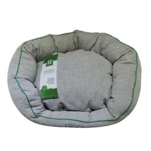 Cama Oval Zook Gravel – Conforto Sustentável para Gatos