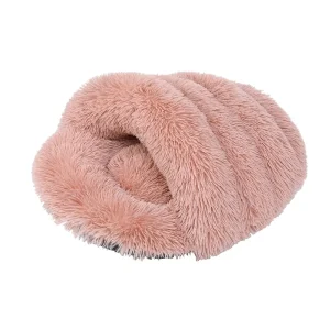 Cama para cães e gatos Cozy Rosa