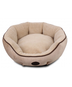 Cama para cães e gatos Eurosiam Cama Petra Round Basket 1 Unidade